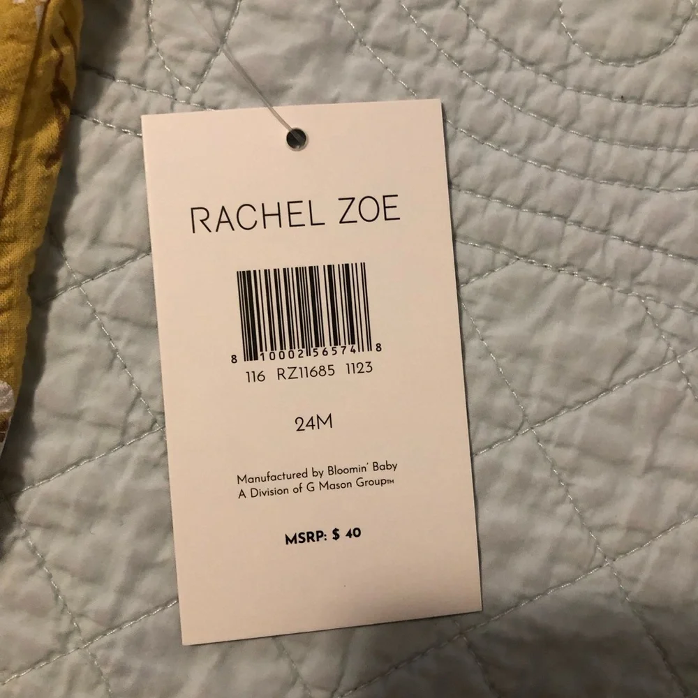 Baby by Rachel Zoe 4 piece outfit. Size 24 months. NWT - Picture 5 of 6